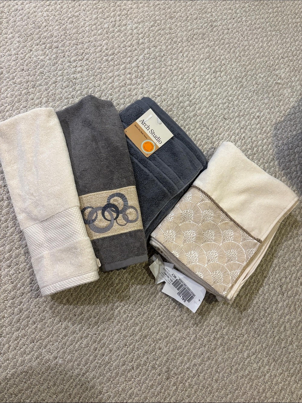4 towels Towel Set